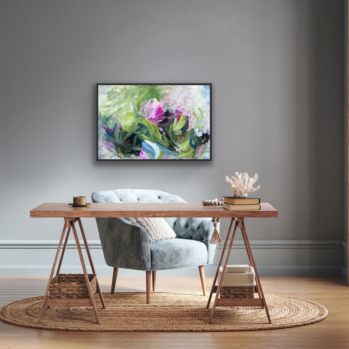 Floral Lullaby - 24 x 36"