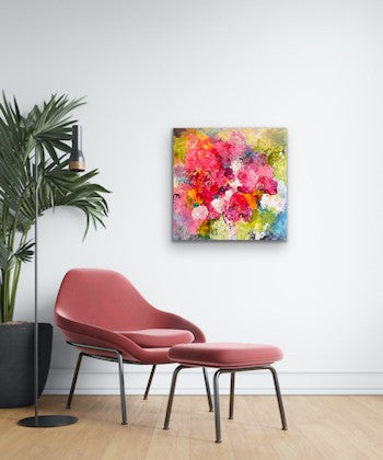 Stay Gentle - 36 x 36"