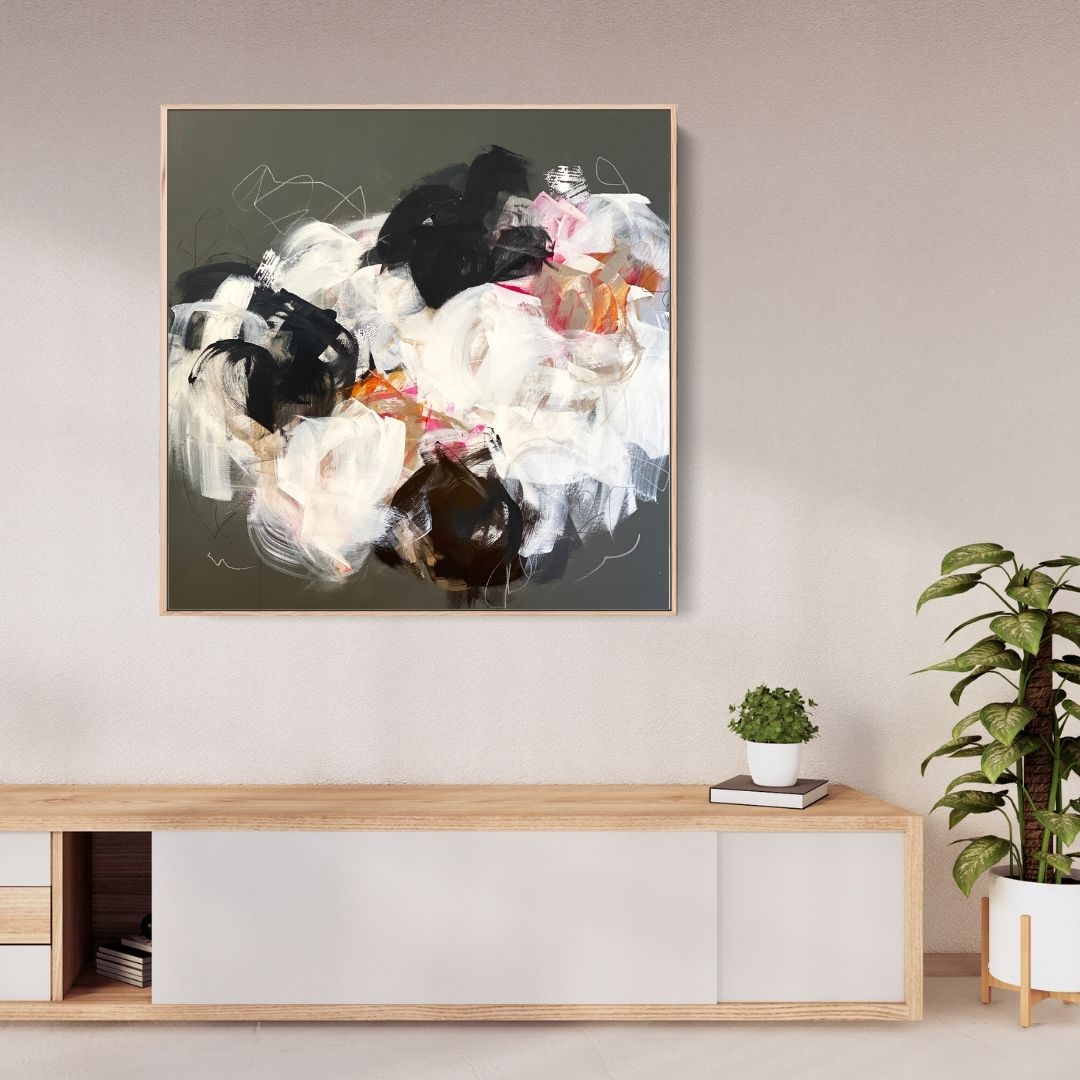 White Dove - 40 x 40"