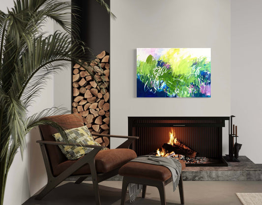 Breaking Through- 24 x 36"