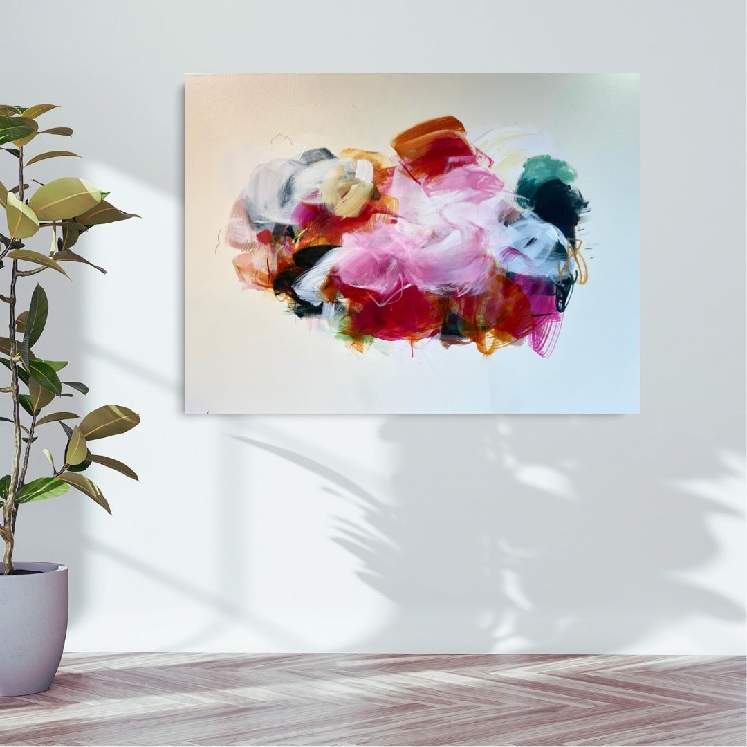 Serenity: a collection of ethereal yet grounding paintings to uplift your space