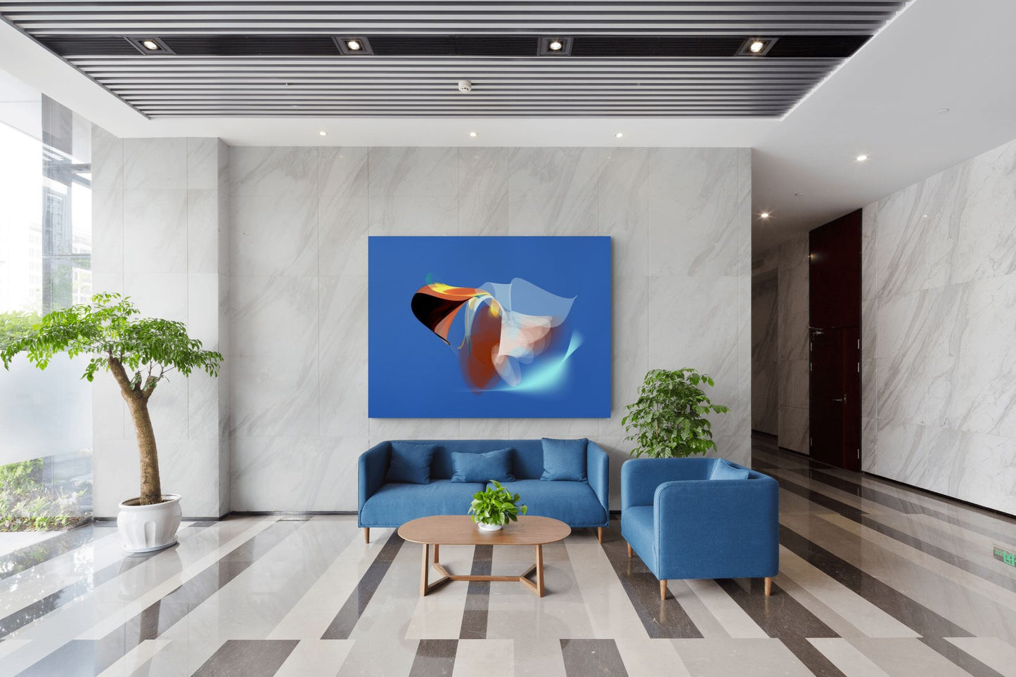 Blue Aura - Art for Licensing