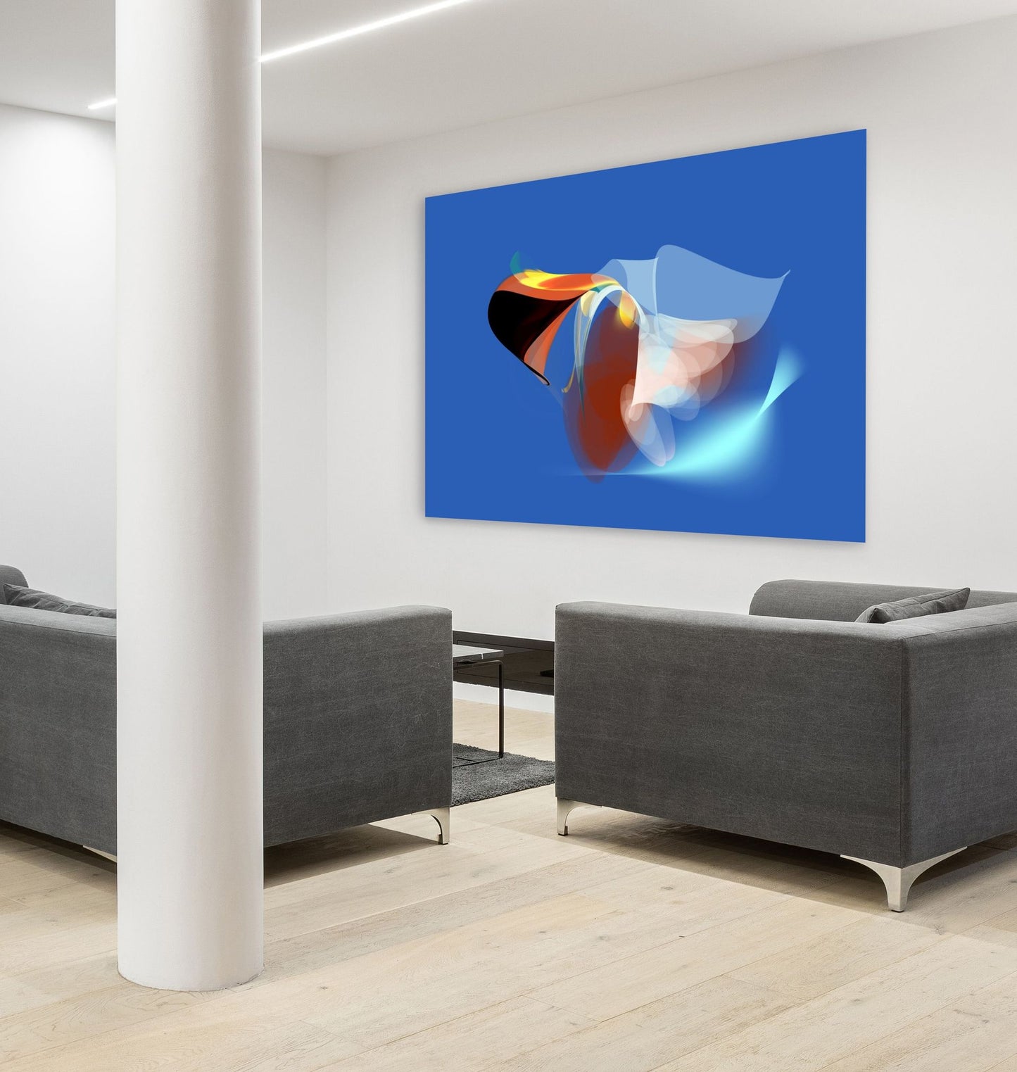 Blue Aura - Art for Licensing