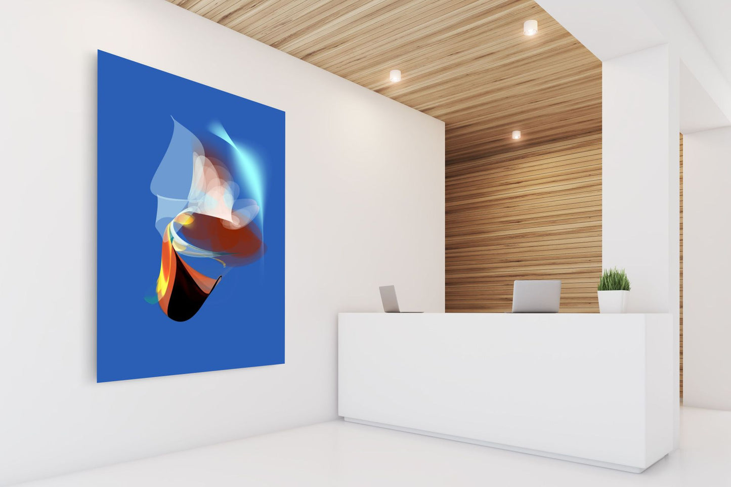 Blue Aura - Art for Licensing
