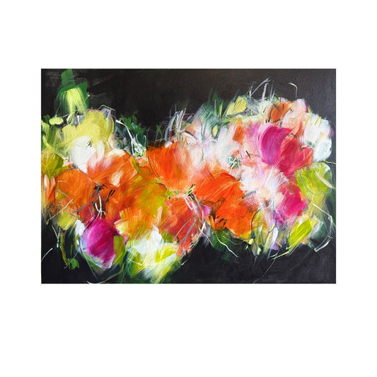 Citrus Floral Rhapsody - 36 x 48