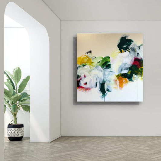 Shape of My Heart - 36 x 36"