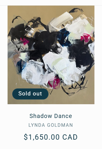Shadow Dance - Sold!