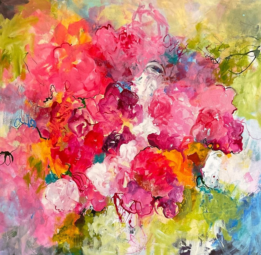 Stay Gentle - 36 x 36"