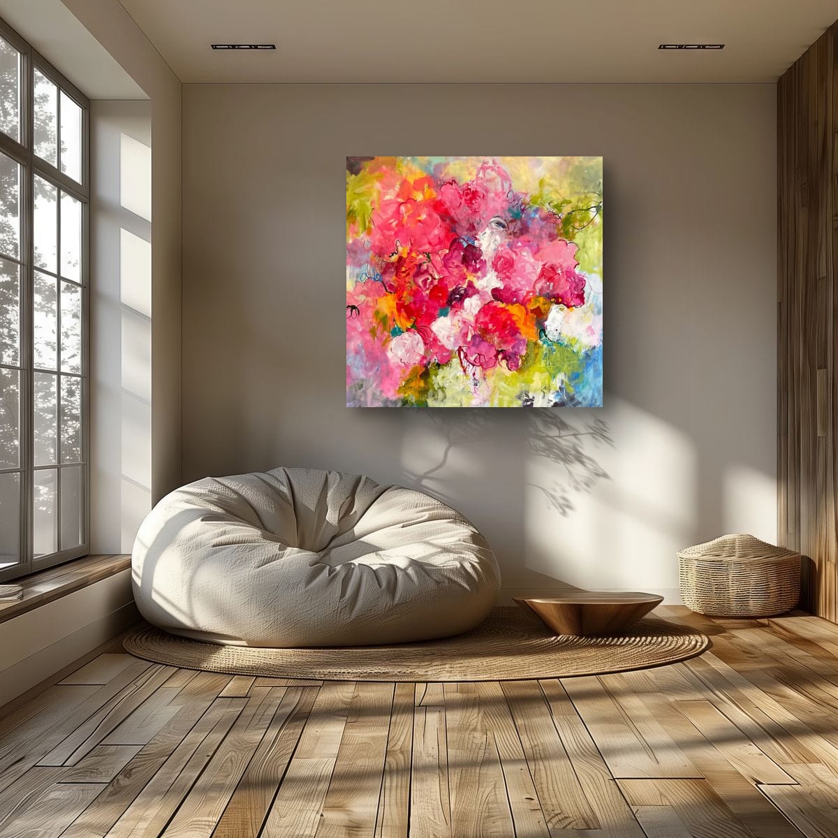 Stay Gentle - 36 x 36"