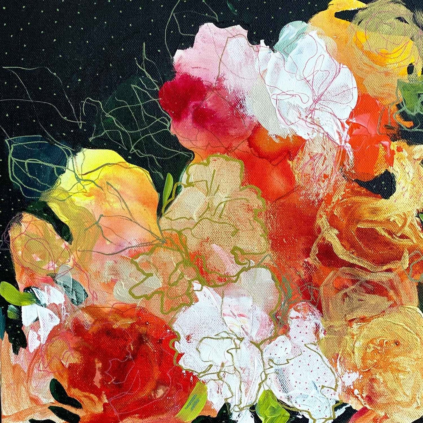 The Golden Hour -16 x 16"