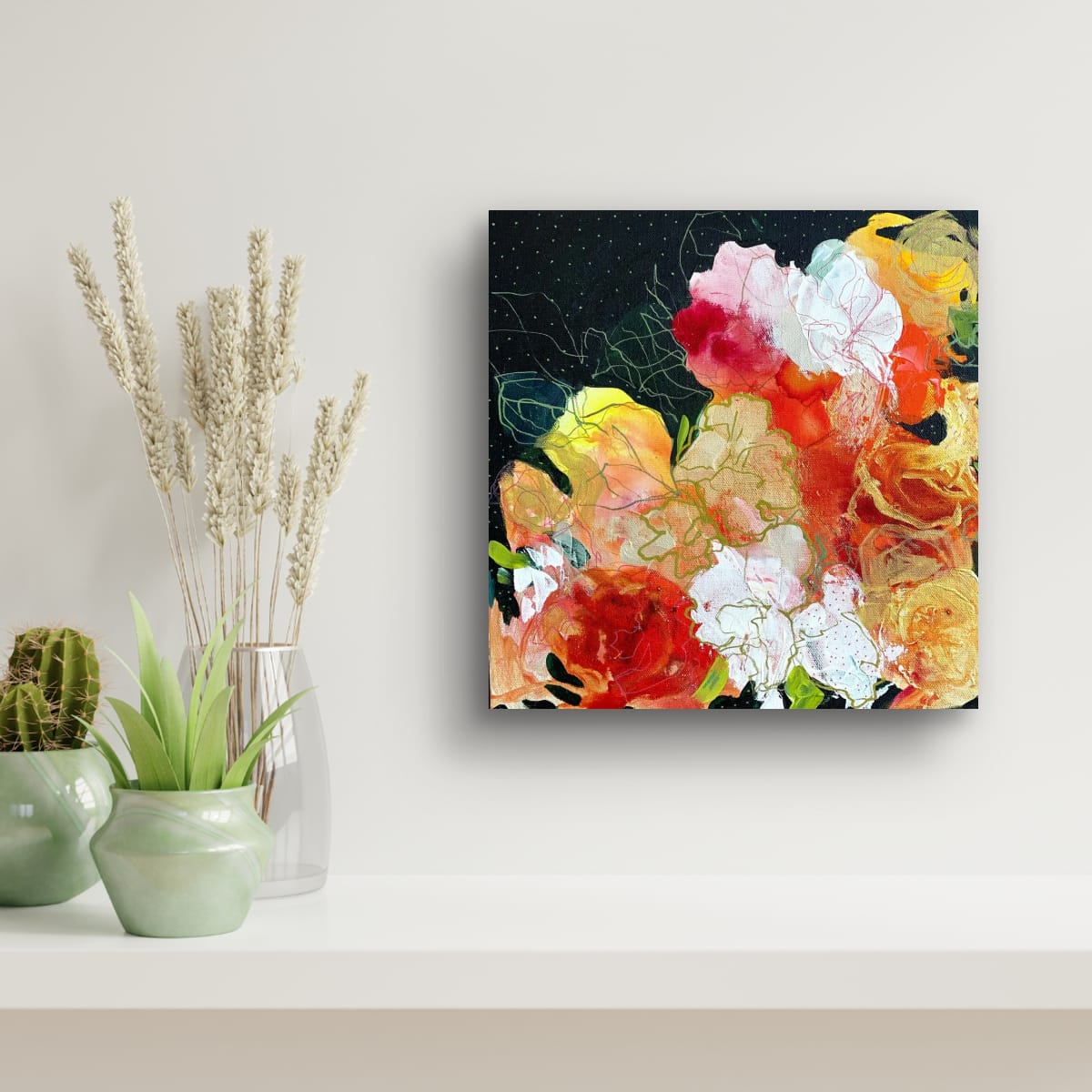 The Golden Hour -16 x 16"