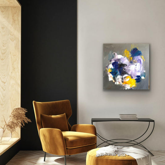 Turn Up the Quiet - 40 x 40"