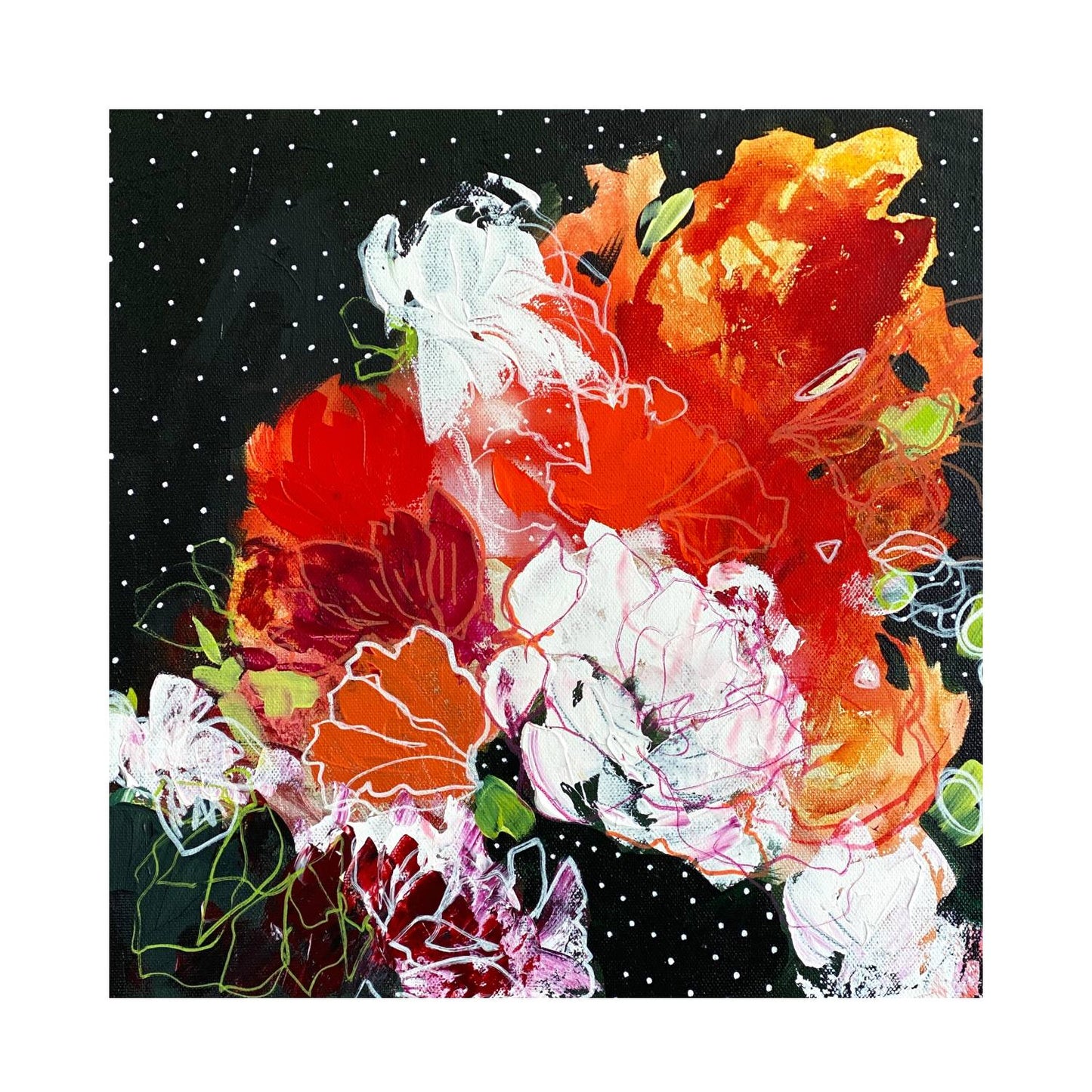 Star Dust - 16 x 16"