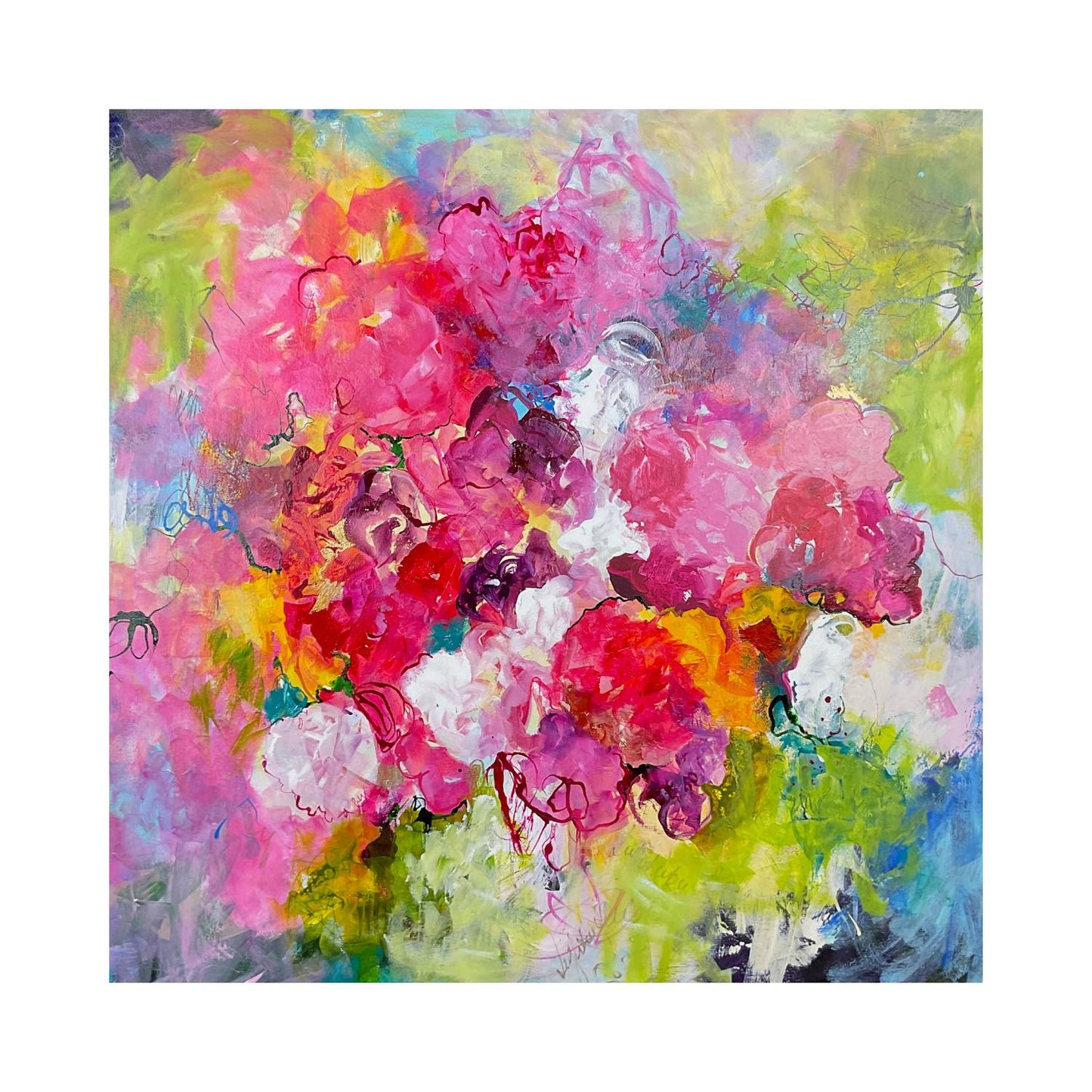 Stay Gentle - 36 x 36"