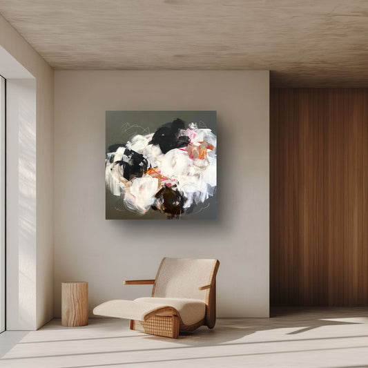 White Dove - 40 x 40"