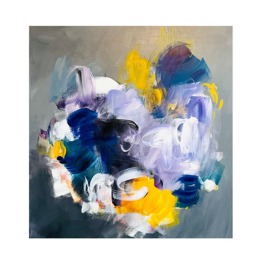 Turn Up the Quiet - 40 x 40"